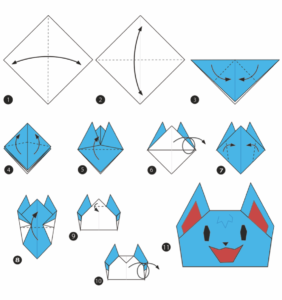 Blitzy's origami
