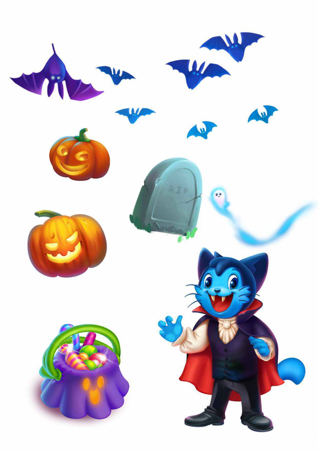 Printable Halloween Decorations BingoBlitz