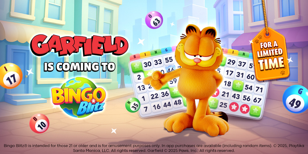 Garfield x Bingo Blitz